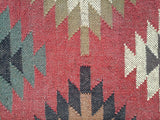 Neutral Wool Jute Kilim Rug Dallas Rug