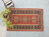 Wool Jute Kilim Area Rugs