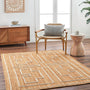 Eco-Friendly Jute Area Rug – Handmade Braided Natural Fiber Rug