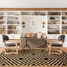Diamond Jute Area Rug, Natural Rug Living Room Rug