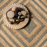 Diamond Jute Area Rug, Natural Rug Living Room Rug