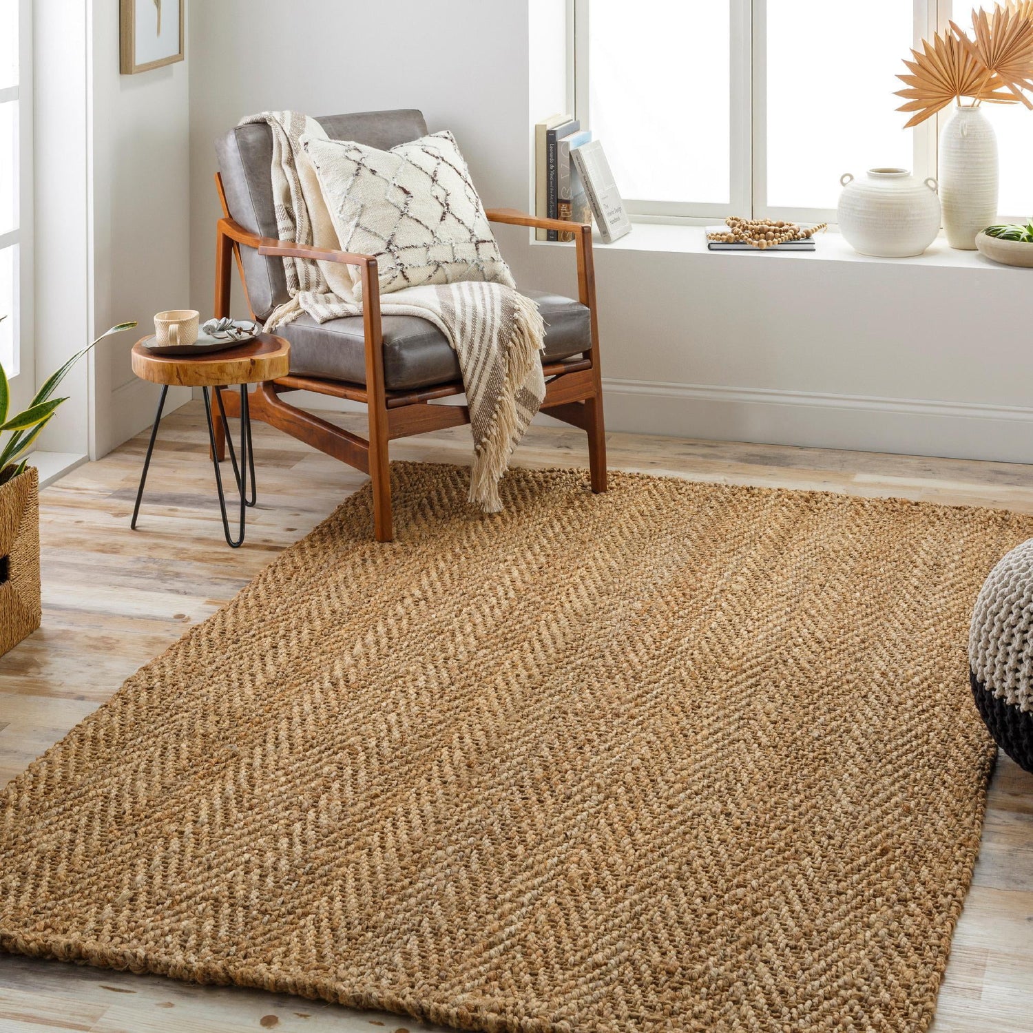 Indoor Natural Jute, Handwoven Jute Rugs, Braided Jute Rugs