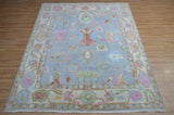 Dining Rooms Designer Carpet, Custom Oushak Rug,Luxury Oushak Carpets
