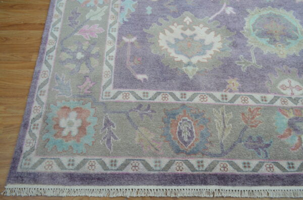 Purpal Oushak Carpet Oversized Oushak Rug, Handwoven Oushak Rugs
