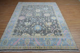 Black Oushak Carpet Oversized Oushak Rug Custom Oushak Rug,Wool Oushak Carpets