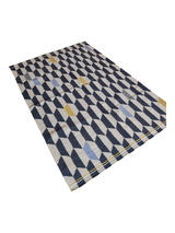 Wool Kilim Rug Eco Friendly Earthy Bohemian Colorful Rug