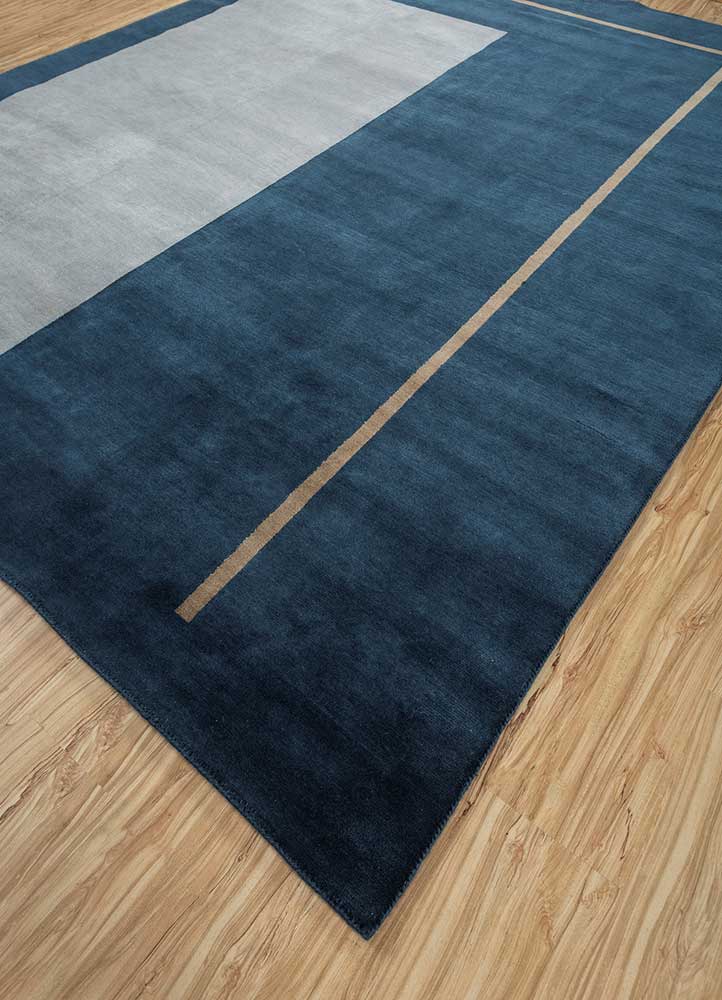 Sthir,Hand Knotted Modern Rugs