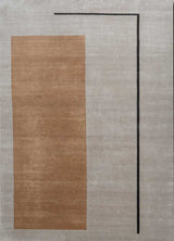 Sthir,Hand Knotted Modern Rugs