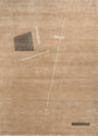 Sthir, Hand Knotted Bamboo Silk Wool Rug