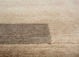 Sthir, Hand Knotted Bamboo Silk Wool Rug