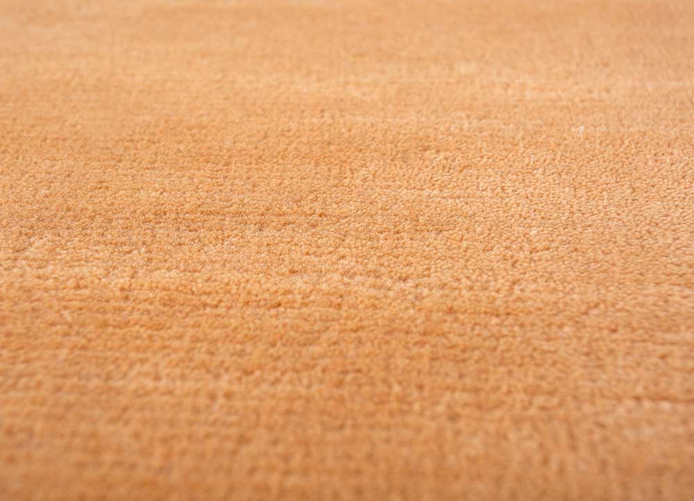 Sthir, Hand Knotted Bamboo Silk Wool Rug
