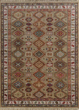 Savana Tan/Dark Ivory Hand Knotted Traditional Rugs