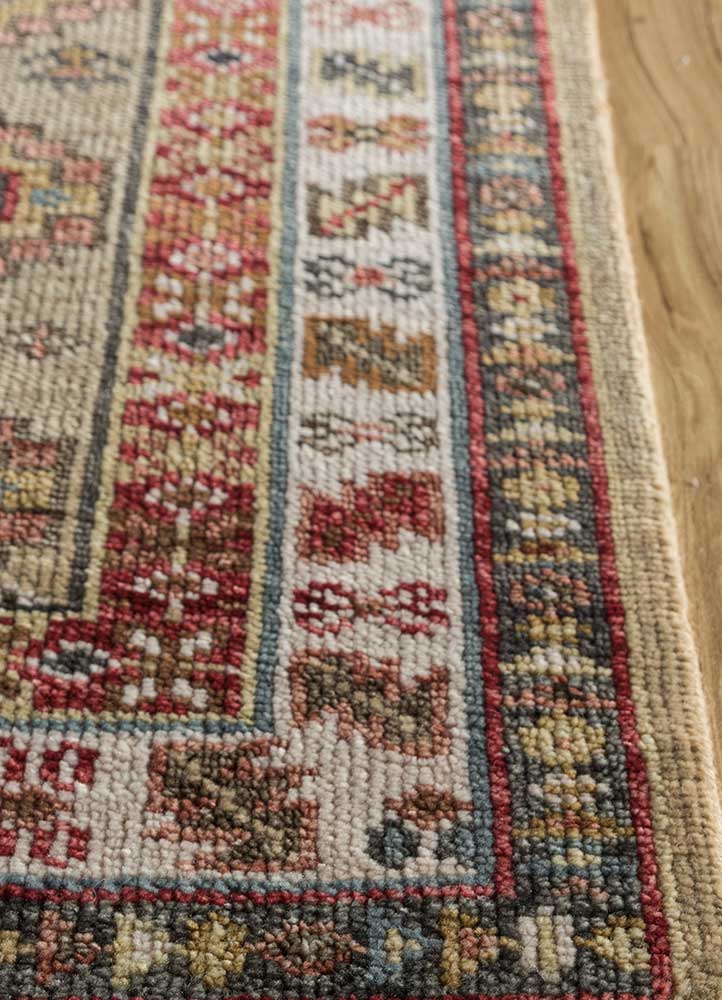 Savana Tan/Dark Ivory Hand Knotted Traditional Rugs
