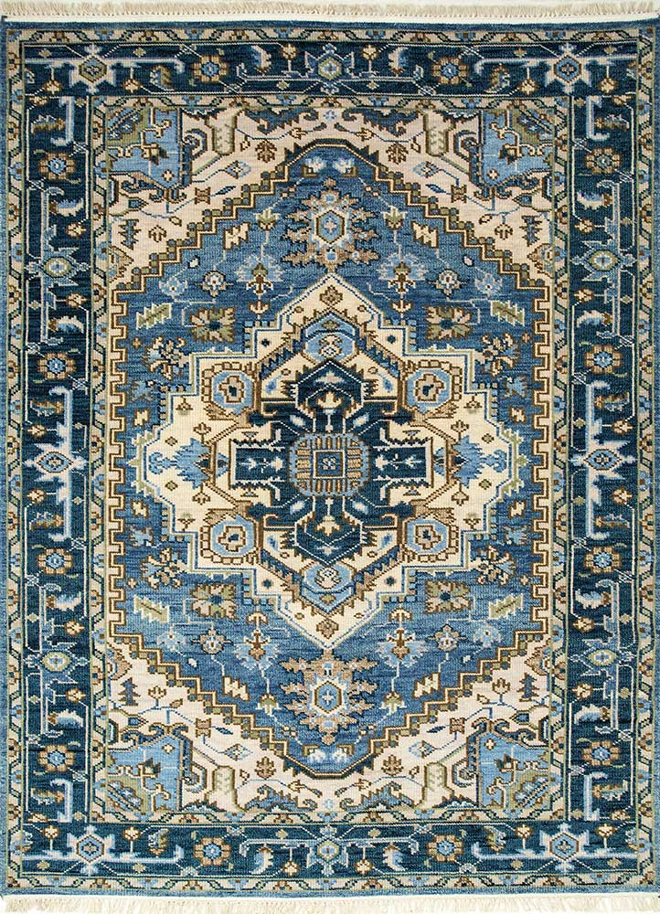 Savana Hand knotted Multi Colored Indian Rugs