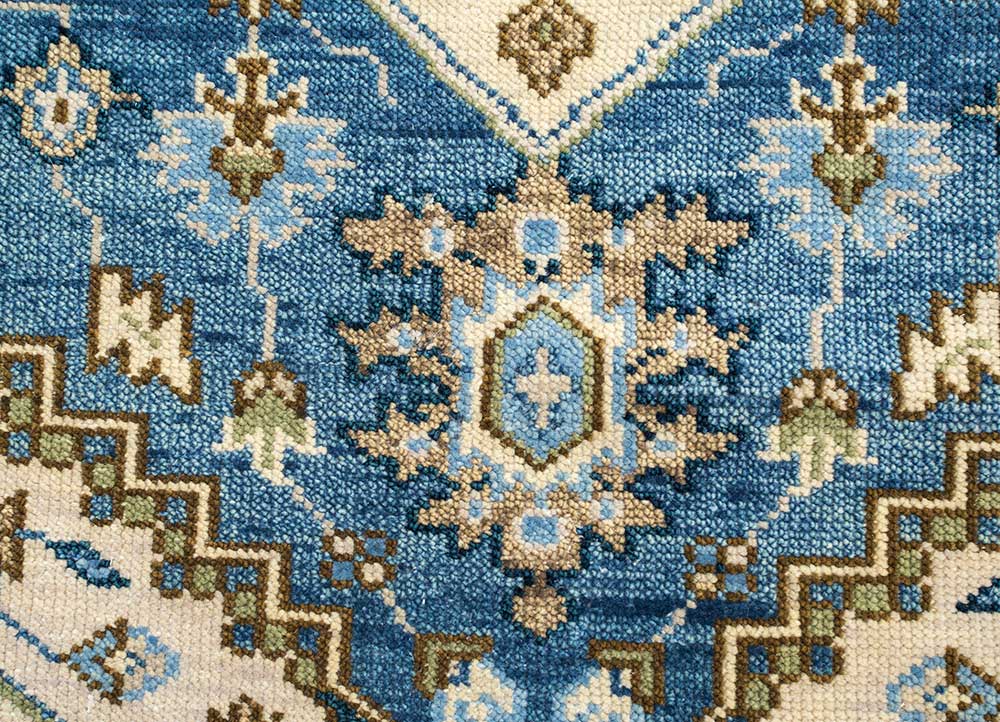 Savana Hand knotted Multi Colored Indian Rugs
