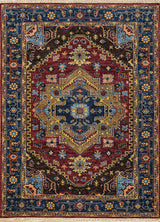 Savana Hand knotted Multi Colored Indian Rugs
