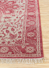 Savana Vintage Claret/Silver Hand Knotted Rugs
