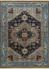 Savana Hand knotted Multi Color Rugs Transitional