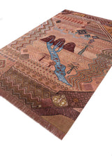 Savana  Light Coral/Light Coral High-Quality Hand Knotted rugs