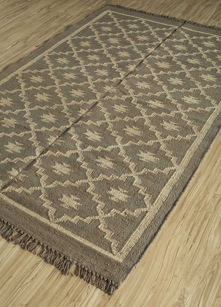 Colorful Jute  kilim Rug Brentwood Rug