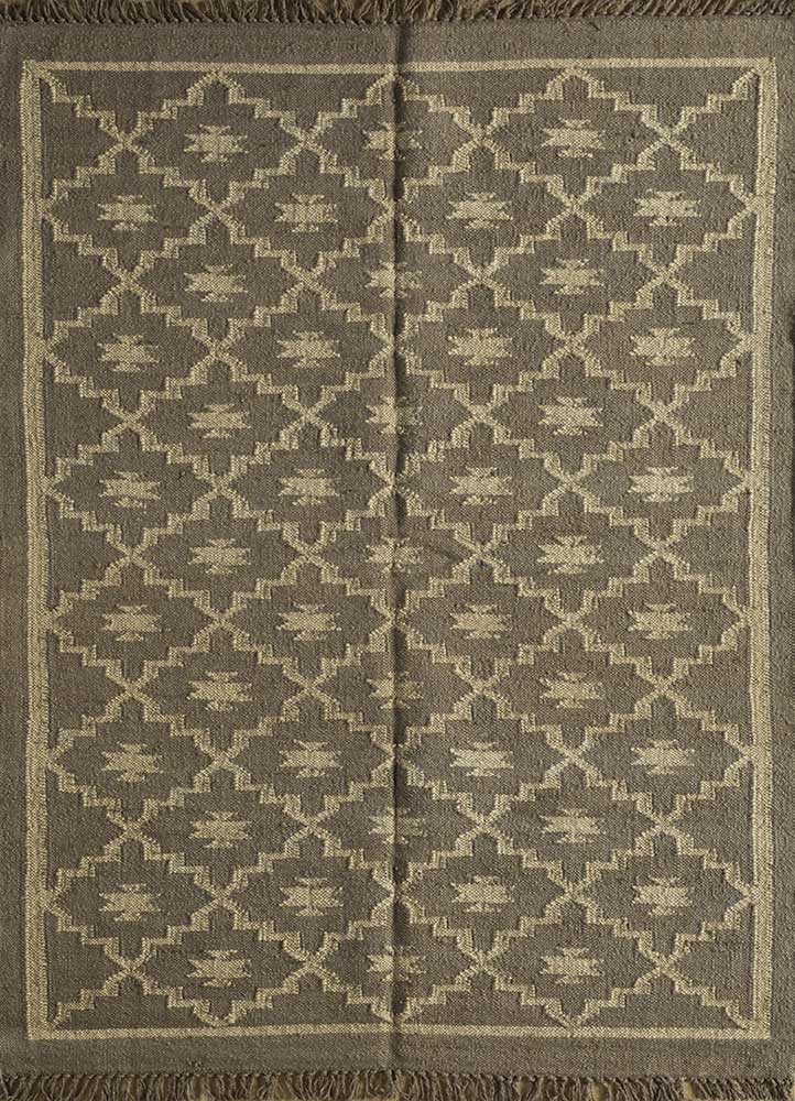 Colorful Jute  kilim Rug Brentwood Rug