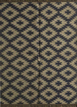 Neutral Wool Jute Kilim Rug Bethesda Rug