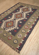 Wool Jute  Kilim Rug Colleyville Rug