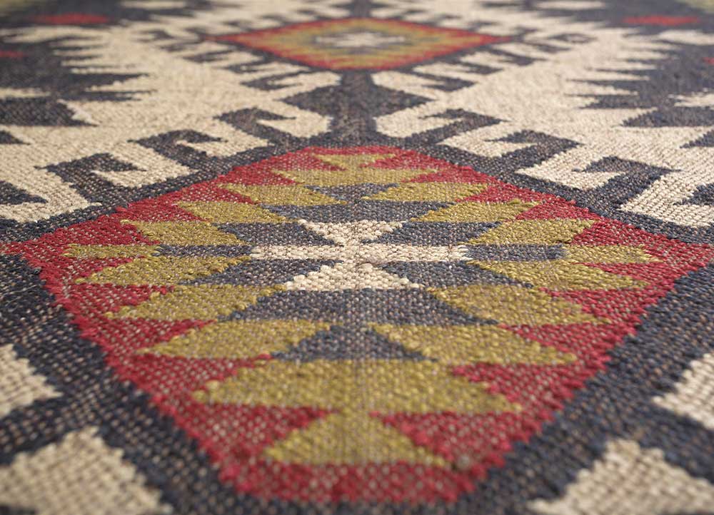 Wool Jute  Kilim Rug Colleyville Rug