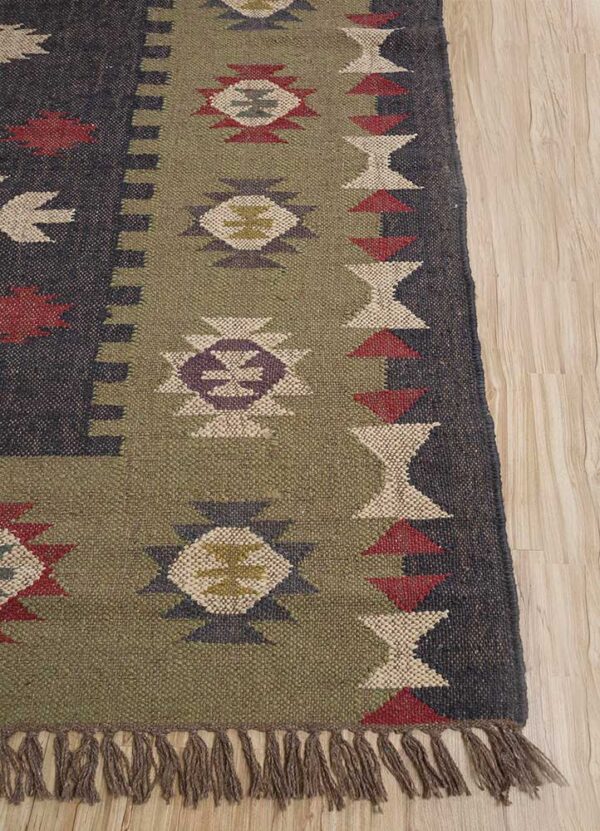 Wool Jute  Kilim Rug Colleyville Rug