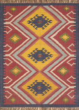 Natural Jute Kilim Dhurrie Rugs, Kilim San Ramon Rug