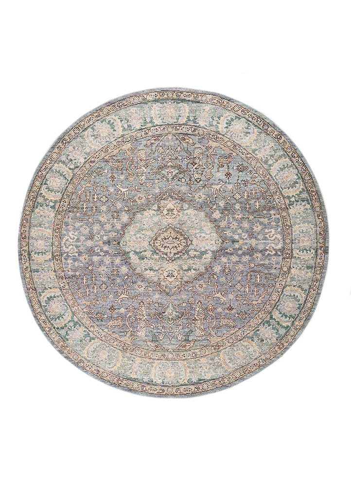 Hand knotted Woolen Multi Color Rugs