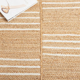 Natural Fiber Jute Rug – Handmade Farmhouse Style Floor Decor