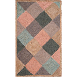 Handmade Natural Fiber Serin Diamond Jute Rug