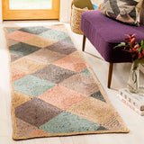 Handmade Natural Fiber Serin Diamond Jute Rug