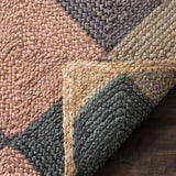 Handmade Natural Fiber Serin Diamond Jute Rug