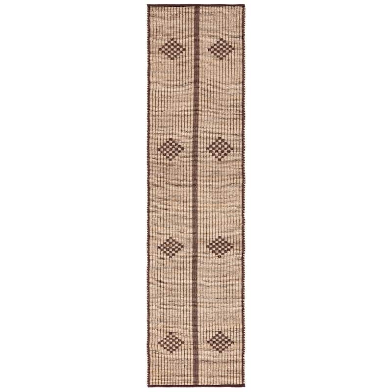 Natural Hand Braided Casual Design Cotton Rug