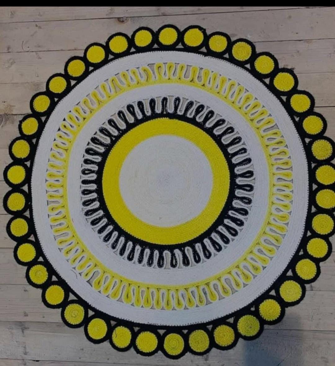 Eco-Friendly Natural Fiber Round Jute Rug