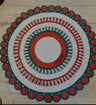 Natural Fiber Round Jute Rug – Handmade Eco-Friendly Colorful Floor Decor