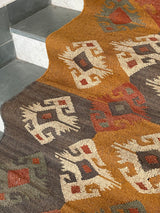 Contemporary Luxury Wool Stair Runner – Grey Tones