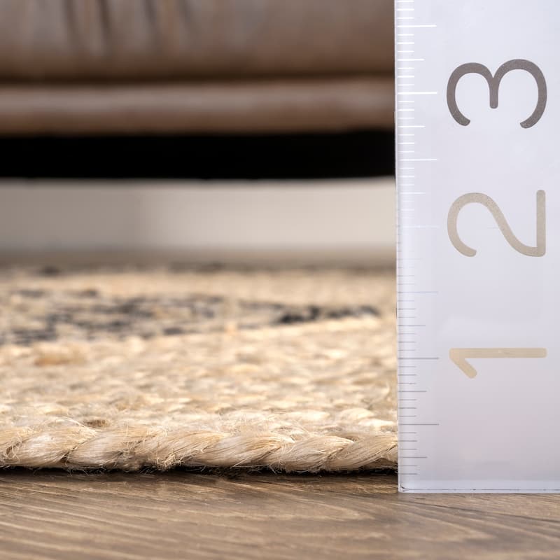 Diamond Jute Area Rug