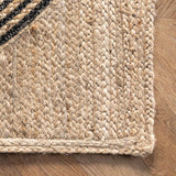 Diamond Jute Area Rug